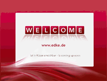 Tablet Screenshot of edke.de